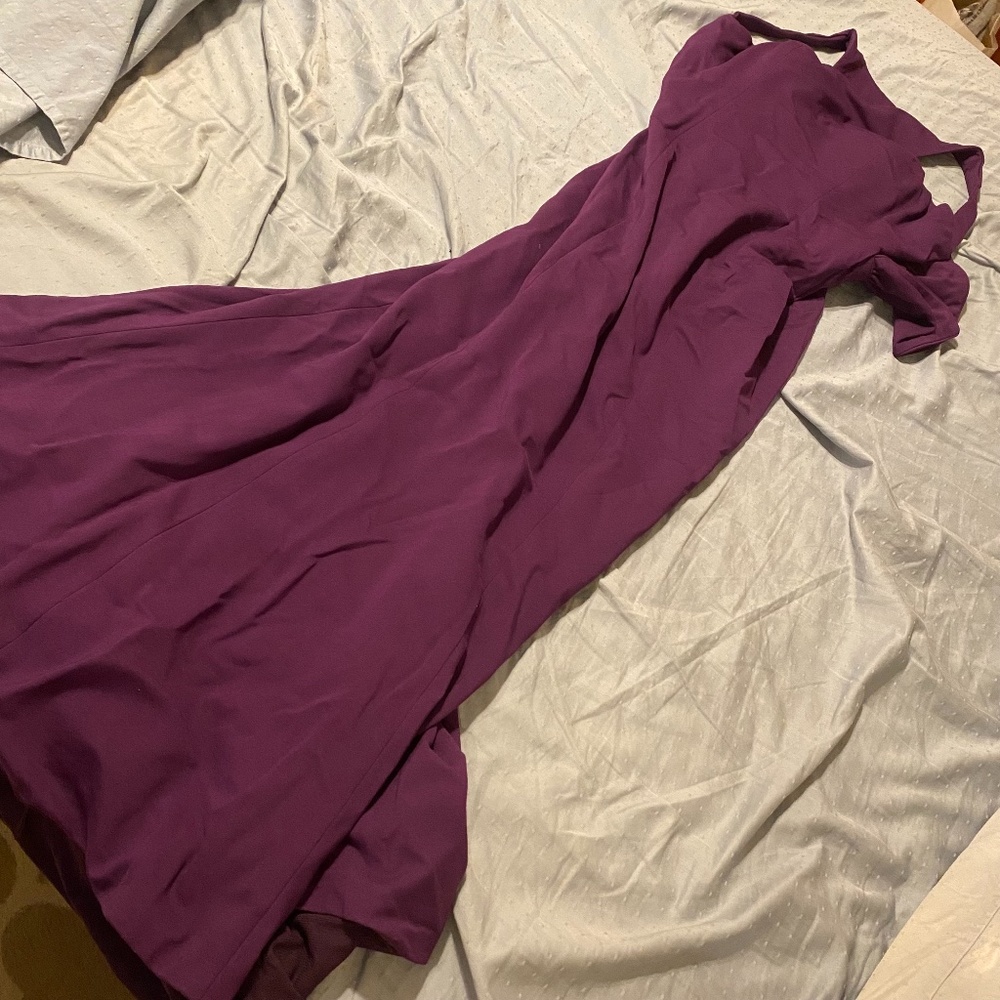Jovani Plum Dress
